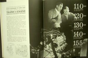 1961 Pontiac Tempest Front Engine Rear Transmission Sales Brochure Oversized