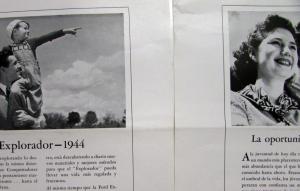 1944 Ford Explores The Unknown Ad Proofs Original Spanish Text