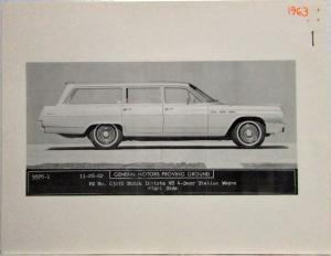 1963 Buick Invicta Station Wagon General Motors Proving Grounds Car Images