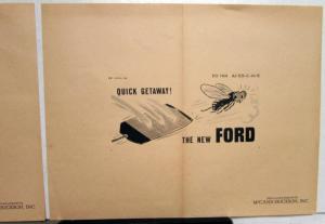 1941 Ford Quick Getaway The New Ford Ad Proofs Original
