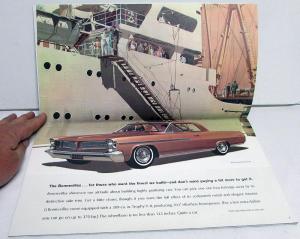 1963 Pontiac Bonneville Star Chief Catalina Grand Prix Dealer Sales Brochure