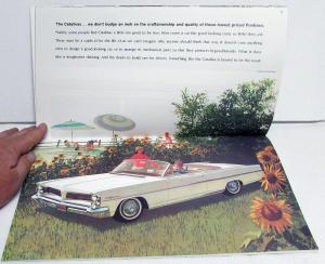 1963 Pontiac Bonneville Star Chief Catalina Grand Prix Dealer Sales Brochure