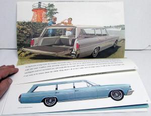 1963 Pontiac Bonneville Star Chief Catalina Grand Prix Dealer Sales Brochure