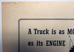 1940 Ford V8 Trucks A Truck Is As Modern As Its Engine Ad Proofs Original