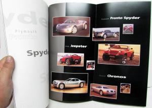 1998 Chrysler Concept Vehicles Plymouth Pronto Spyder Jeepster Chrysler Chronos