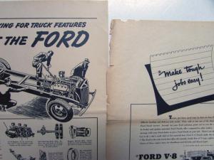 1940 Ford Trucks V8 If Your Looking For Truck Features Ad Proofs Original