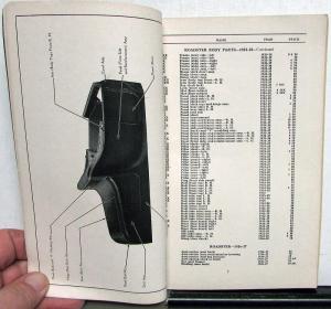 1915-1927 Ford Model T & TT Body Parts Book & Price List Original Car Truck