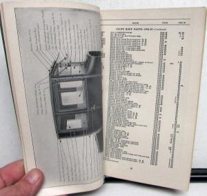 1915-1927 Ford Model T & TT Body Parts Book & Price List Original Car Truck