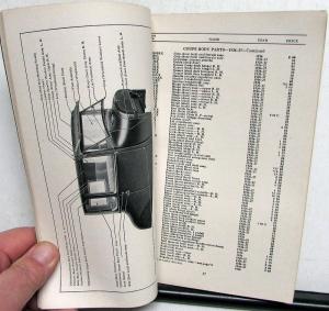 1915-1927 Ford Model T & TT Body Parts Book & Price List Original Car Truck