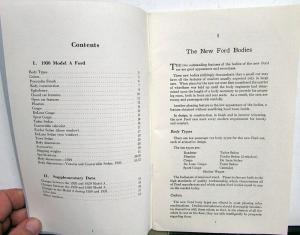 1928-1931 Ford Model A Restoration Manual Ford Motor Co Archives Dated 1955 Orig