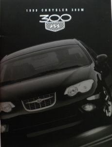 1999 Chrysler 300M Original Color Sales Brochure
