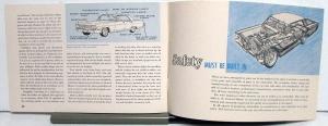 1965 General Motors Design for Safety Booklet GM Company Promotional Brochure