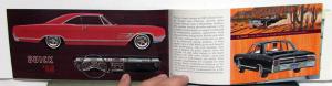 1965 General Motors Shareholders Brochure W/ Pricing Chevrolet Pontiac Buick