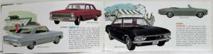 1966 General Motors Shareholders Brochure Specs/Pricing Chevrolet Pontiac Buick