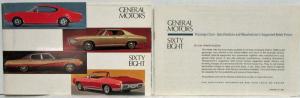 1968 General Motors Shareholders Brochure Specs/Pricing Chevrolet Pontiac Buick