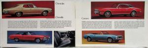 1968 General Motors Shareholders Brochure Specs/Pricing Chevrolet Pontiac Buick