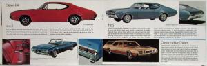 1968 General Motors Shareholders Brochure Specs/Pricing Chevrolet Pontiac Buick