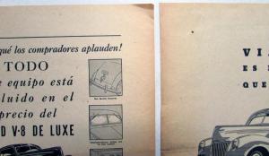 1939 Ford V8 Coupe DeLuxe Another Reason Why Buyers Applaud! AdProof SpanishText