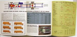 1966 Dodge School Bus Chassis Dealer Sales Brochure REV