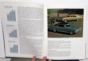 1968 General Motors GM Annual Report with Auto Industry Case Study