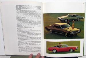1968 General Motors GM Annual Report with Auto Industry Case Study