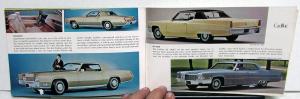 1969 General Motors GM Shareholders Brochure Camaro Corvette GTO Firebird 442 GS