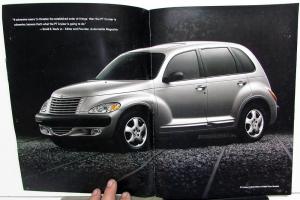 2001 Chrysler PT Cruiser Original Color Sales Brochure