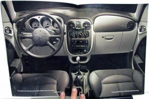 2001 Chrysler PT Cruiser Original Color Sales Brochure