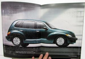 2001 Chrysler PT Cruiser Original Color Sales Brochure