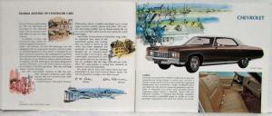 1971 General Motors GM Shareholders Brochure includes Specs/Pricing