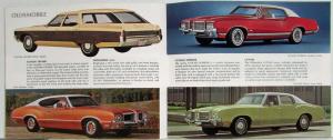 1971 General Motors Shareholders Brochure Specs/Pricing Chevrolet Pontiac Buick