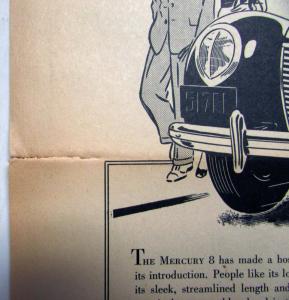 1939 Mercury 8 Passenger Car For People Who Like A Roomy Car Ad Proof Original