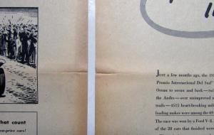 1939 Ford V8 Features First In Power Ad Proof Original