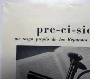 1936 Ford Sedan Characteristic Of Legitimate Ford Parts Ad Proof Orig Spanish