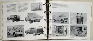 1981 Chrysler Plymouth Dodge Fleet Buyers Guide Binder - Cars and Trucks