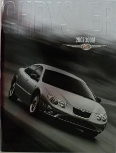 2002 Chrysler 300M Original Color Sales Brochure