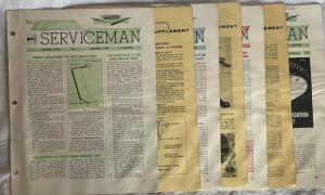 1958 The Cadillac Serviceman Dealer Technical Service Bulletins Partial Set