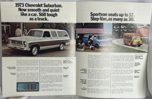 1973 Chevrolet Trucks Bus Chassis Series 60 and 80 Sales Brochure