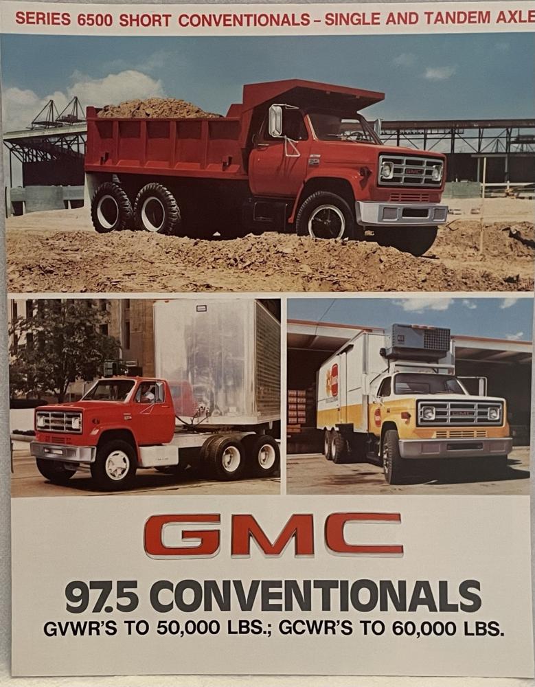 1977 GMC 97.5 Conventional Trucks 6500 Series Sales Brochure