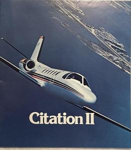 1977-1978 Cessna Citation I and Citation II Sales Folders/Posters