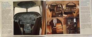 1977 Falcon 10 Jet Sales Brochure with Falcon 20 Jet Family Spec Sheet