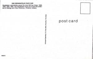 1962 Studebaker Lark Daytona Convertible Indianapolis 500 Pace Car Post Card