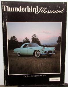 1974-1976 Thunderbird Illustrated Magazine Set of 8 History Information Stories