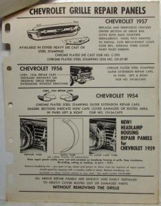 1949-1964 Custom Craft Custom Grilles Sales Folder - Kustom Kraft