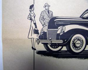1939 Mercury 8 Characteristics The New Year Offers You A New Car AdProof Spanish