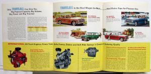 1963 International IH Travelall Truck Dealer Sales Brochure Folder Wagon Orig