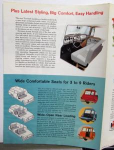 1963 International IH Travelall Truck Dealer Sales Brochure Folder Wagon Orig