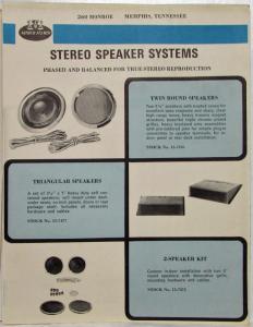 1968 Arthur Fulmer Seat Cover & Audio Offerings to Resellers Sales Mailer Folder