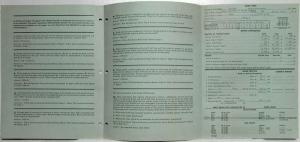 1967 Chevrolet Dealer Meeting Guide Quality Truck Quiz Sheet