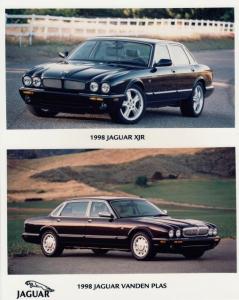 1998 Jaguar XJR and Vanden Plas Color Press Photo 0053